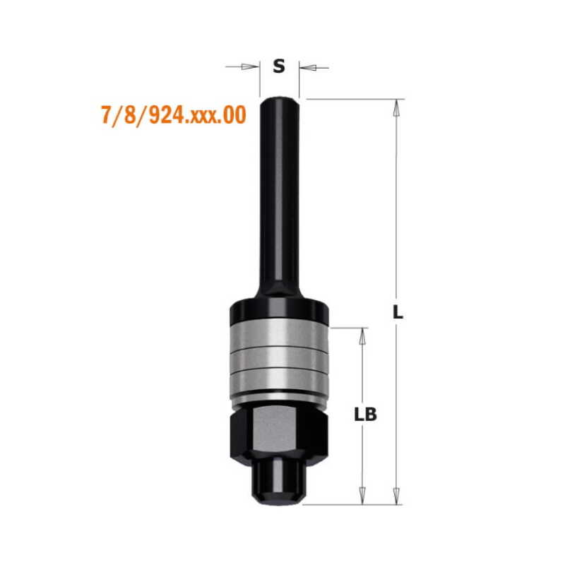 Soonefreesi võll S=8 L=26/61