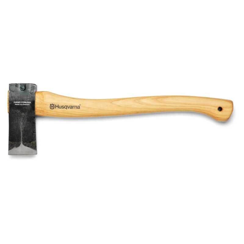 This Small Splitting axe is best suited for basic splitting of lighter fire wood. The head is designed to go easy into the wood